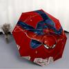 1pc Spider-Man Automatic Folding Umbrella, 8 Ribs for All-Season Use, Portable for Travel & Outdoor Activities 008