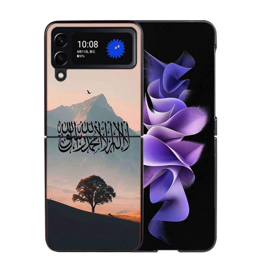 

Imam Hussain Shia Ali Phone Case For Samsung Z Flip 7 6 5G Galaxy Z Flip4 Z Flip5 Z Flip3 Coque Black Hard PC Shell Protective C Samsung Z Flip