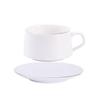 Shangqi Color Glazed Ceramic Coffee Cup & Saucer