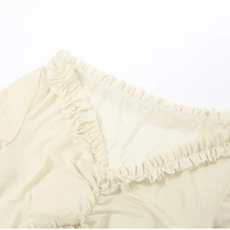 Сексуальное длинное платье с глубоким V-образным вырезом для женщин — фото 12