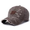 Retro Amerikanische Street Duckbill Baseballkappe mit großem Schirm & weichem Oberteil - Waschbar für Damen & Herren