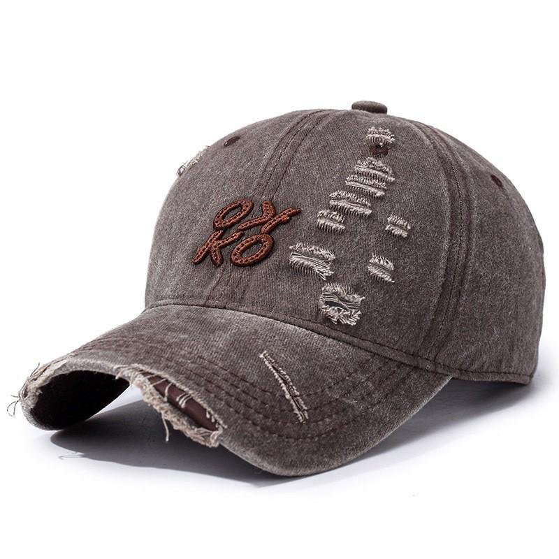 Retro Amerikanische Street Duckbill Baseballkappe mit großem Schirm & weichem Oberteil - Waschbar für Damen & Herren