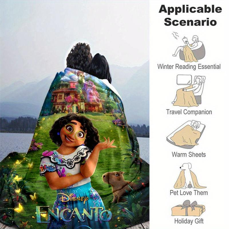 1pc, "Encanto Inspired Home Decor Blanket Perfect for Couch, Bed, Travel, Camping, Car