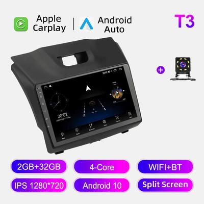 Autoradio Android Auto Carplay Für Chevrolet S10 Isuzu DMAX 2015-2018 Multimedia-Player Head Unit Stereo GPS-Navigation BT WIFI 2 + 32GB
