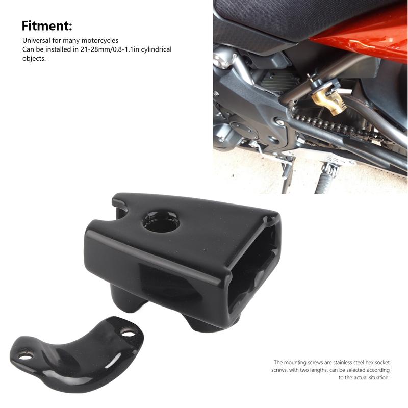 Autocycle Accecssories Motorcycle Security Disc Brake Lock Holder Outdoor Universal for 21‑28mm Cylindrical Objects