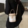 Fashion Bucket Handbags for Party Women  New Versatile Crossbody Bags Spring Summer Korean Leisure Shoulder Bag Trend