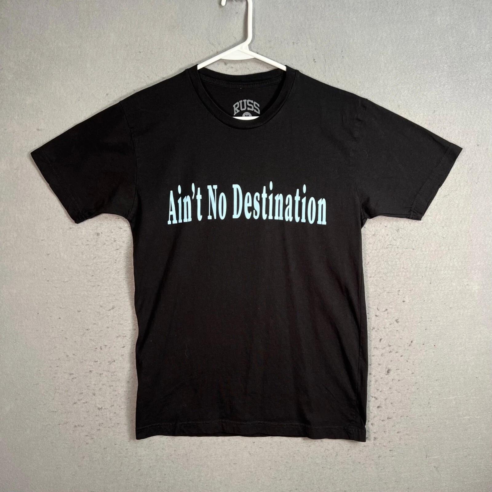 

Russ Aint No Destination Black Tour T-Shirt Medium Rap Rapper Mens M