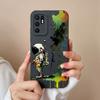 For Oppo Reno6 7 8 10 Pro Lite 6z 7z 8z Phone Cover Fashion Oil Painting Black Cat Patterns Soft Casing Screen Protector Anti Slip Shell For Oppo Case