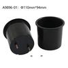 Multipurpose Vehicle Cup Holder ABS Plastic Recessed Cup Holder Ideal For Cars RVs And Boats Holds Bottles Securely