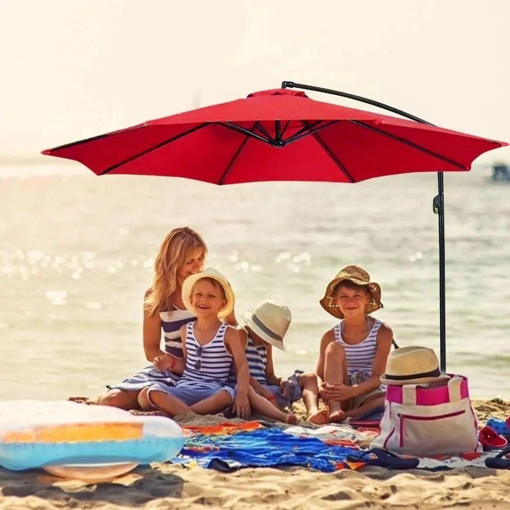 Sunproof Patio Umbrella Replacement Canopy Waterproof Sunshade Canopy Top Backyard