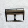 Back Rear Air Vent Trim Cover for Toyota Venza Harrier XU80    Car Styling Sticker Metal Interior Accessories