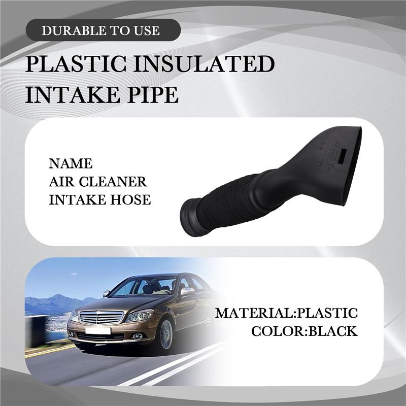 Intake Hose Air Cleaner Intake Hose Plastic Ulated Intake Pipe For C230C280C200C350