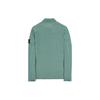 STONE ISLAND Metal Nylon Series Ss24 Solid Color Polo Collar Single Pocket Logo Long Sleeve Jacket Men Jackets Light-Green 801511219-V0052