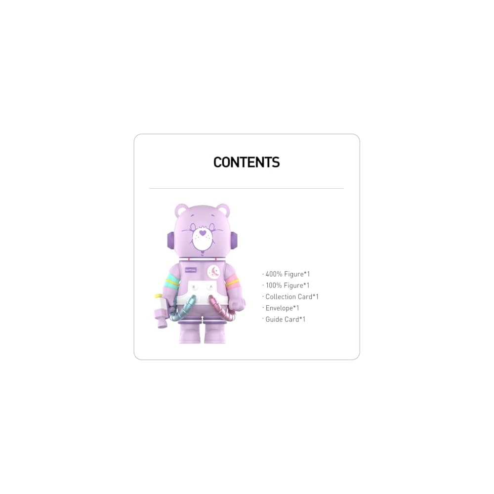 Pop Mart Mega Space Molly 400% + 100% Sweet Dream Bears Collectible Figure Toy Gift