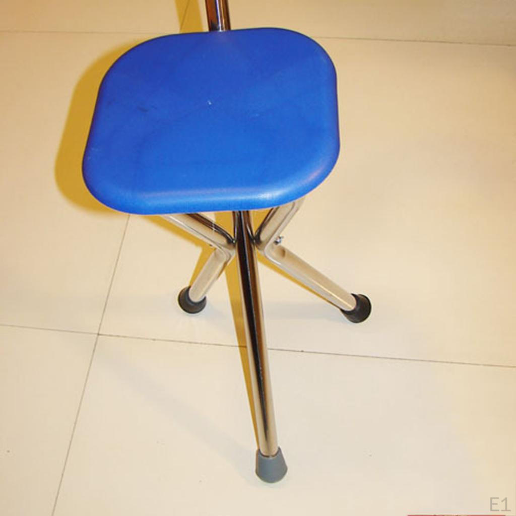 Set of 6x Crutch Ends for Rubber Tip Support , Black