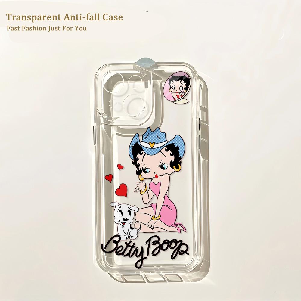

Phone Case for Cute Girl B-Bettys IPhone 17 16 16e 15 14 13 12 11 Mini Pro Max X XR XSMax 7 8 Air Plus Transparent Back Cover iPhone 11