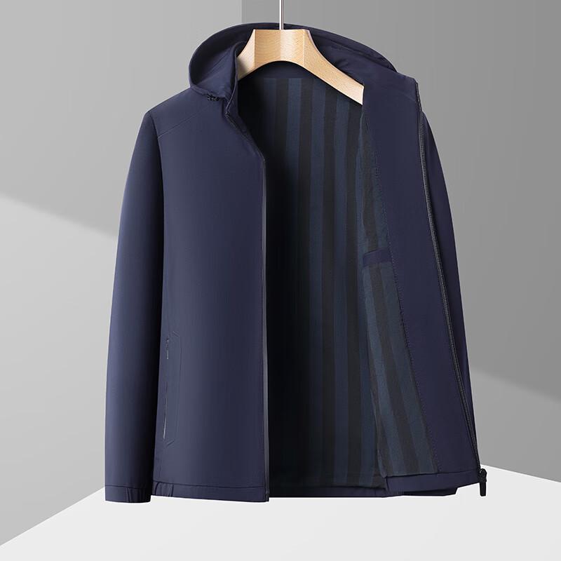 Firstview Men's Urban Casual Hooded Full-Zip Jacket FV25D1812