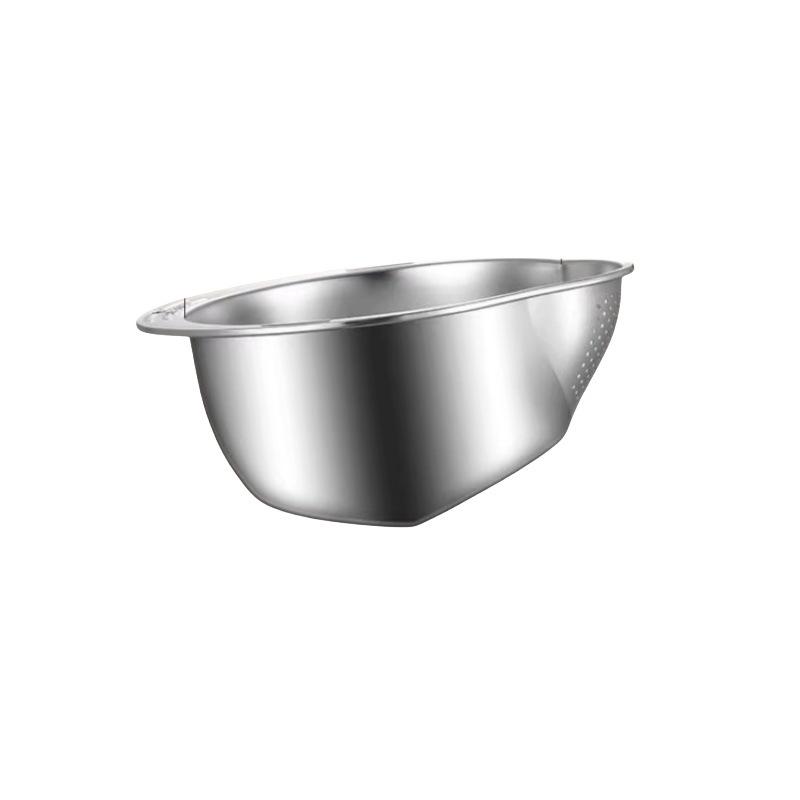 Stainless Steel Multifunctional Rice Washing Sieve and Drain Basket