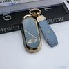 Gold/Silver Border Tpu Car Key Case Cove Shell For  Bmw Mini Cooper Countryman One  Mini Accessories