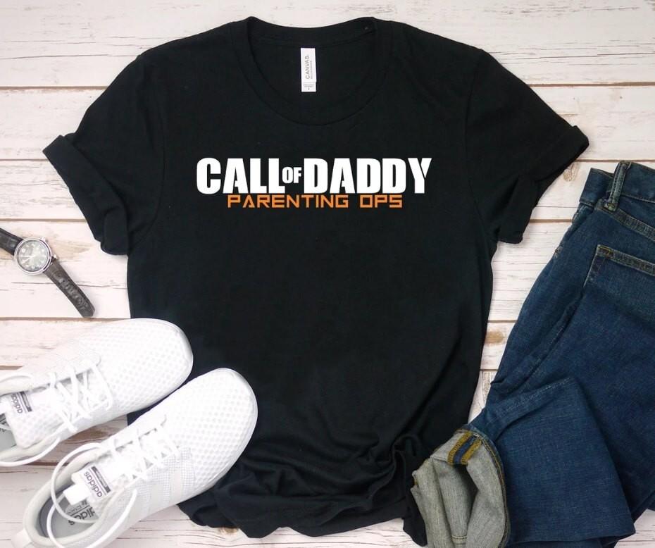 

Father s Day Shirt, Call Of Daddy Shirt, Father s Day Shirt, Gamer Dad t shirt 2XL