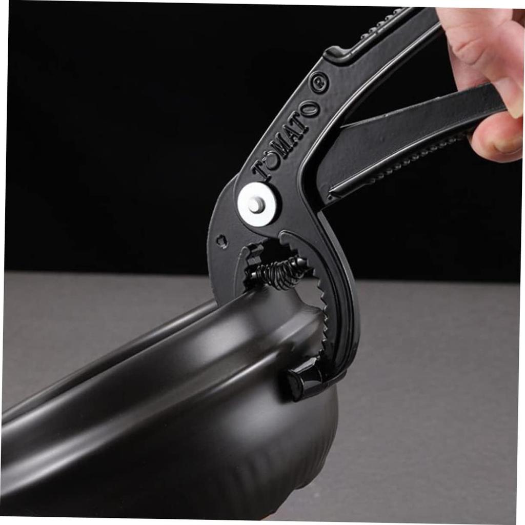 1pc Pot Holder Clamp Non-slip Bowl Gripper for Hot Cookware Anti-scalding Kitchen Utensil for Stone Pots and Plates