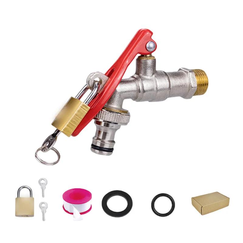 1pc Replacement Brass Faucet For Washing Machine Garden Hoses Outdoor Taps Accessories Easy Installation