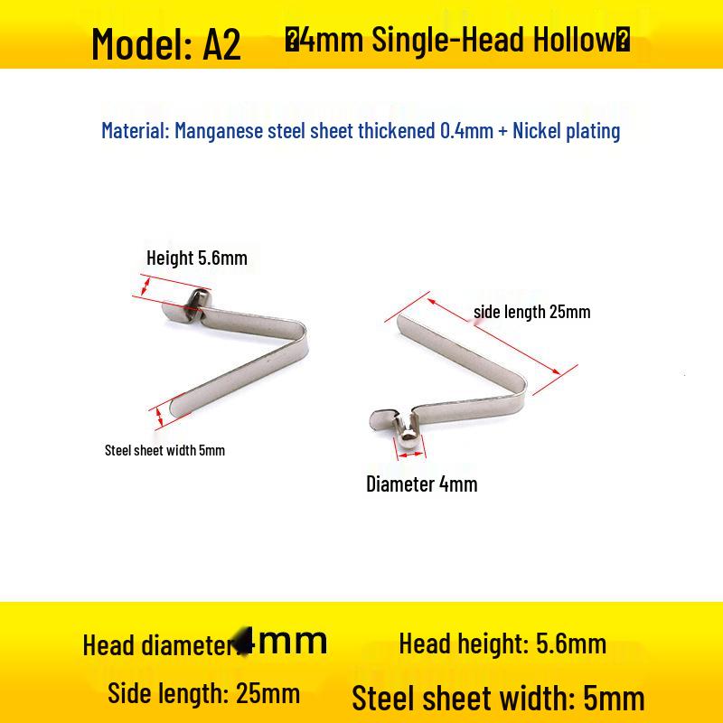 

Telescopic Tube Spring Set with V & U-Shaped Positioning Buckles for Awning, Tent, and Umbrella
