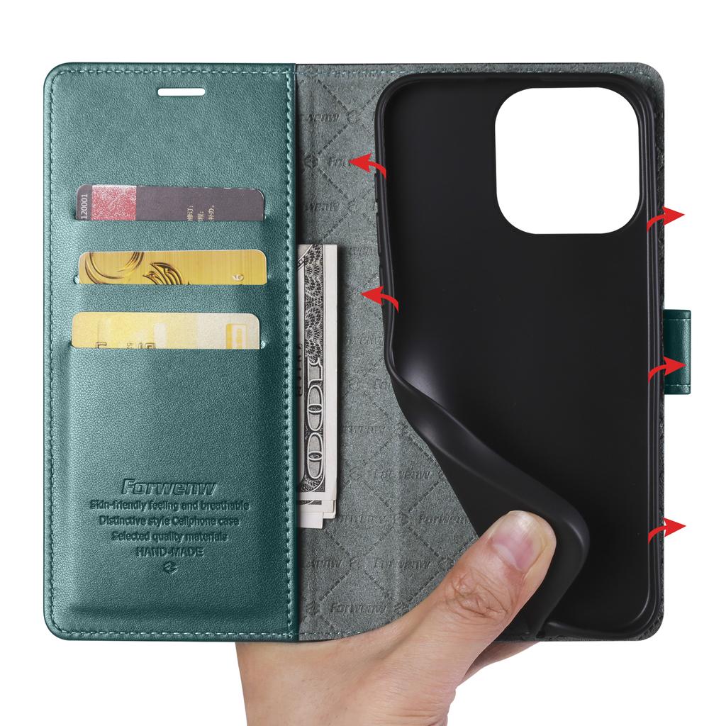 Magnetic Flip PU Leather Case For iPhone 17 16 Pro Air 16E 15 14 13 12 11 Pro Max XR XS Plus 7 8 SE Wallet Card Cover Coque