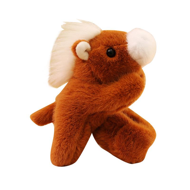 Cute pony snapping ring plush toy doll pony doll children's company soothing doll