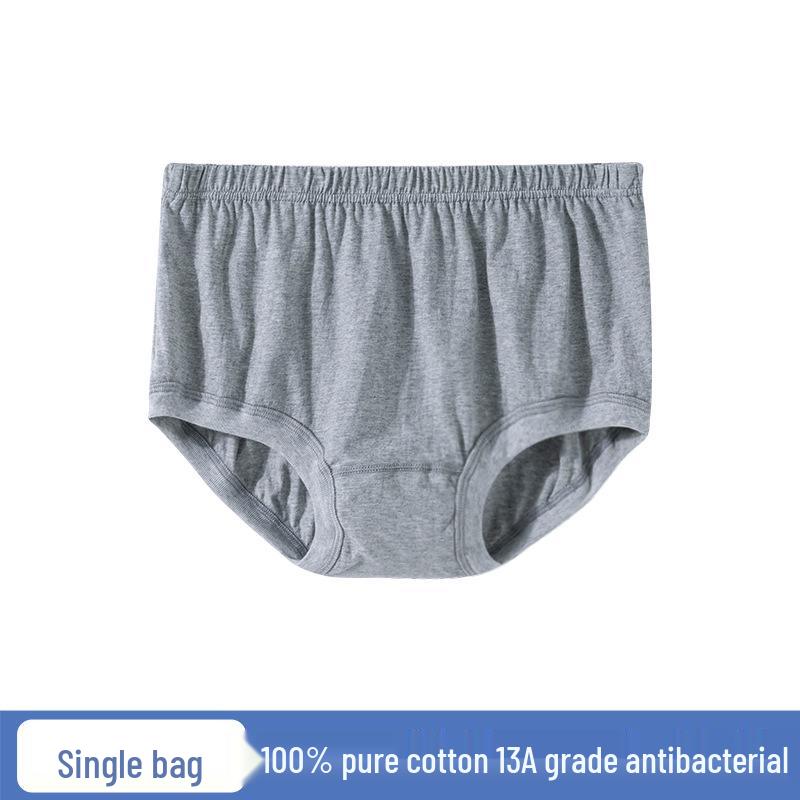 

Мужские антибактериальные трусы из чистого хлопка для среднего и пожилого возраста - Свободный крой, Большой размер 4XL 160-180 lbs