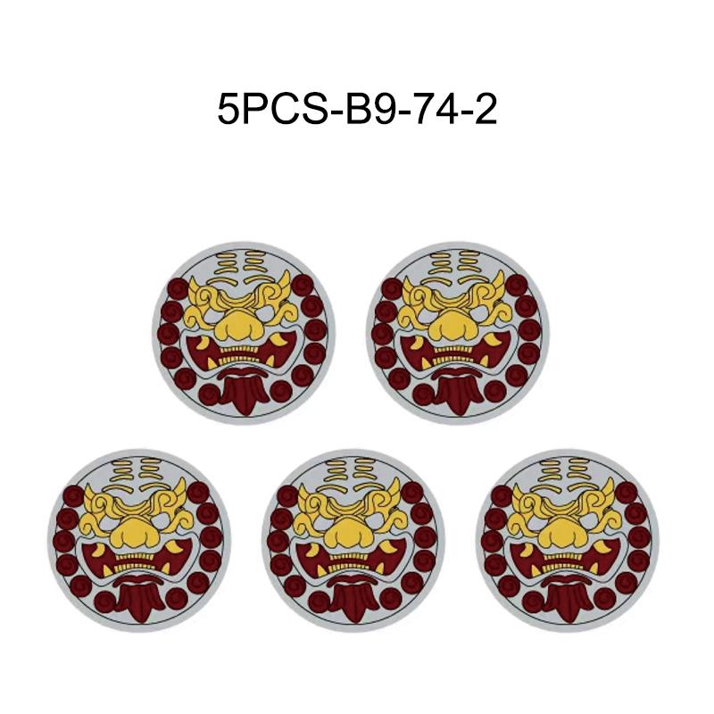 Medieval Military War Army Castle Knight Soldier Figures Building Blocks Weapon Cloak Helmet Shoulder Armor Flag Warrior Shield