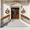 270cm Christmas LED Rattan Garland Decorative For Staircase Fireplace Christmas Decoration Xmas Tree Rattan Banner Home Pendant