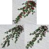Love Lotus 12 branches Rose Art Mural Fleur de Soie Décoration Suspendue Pour Mariages et Photographie