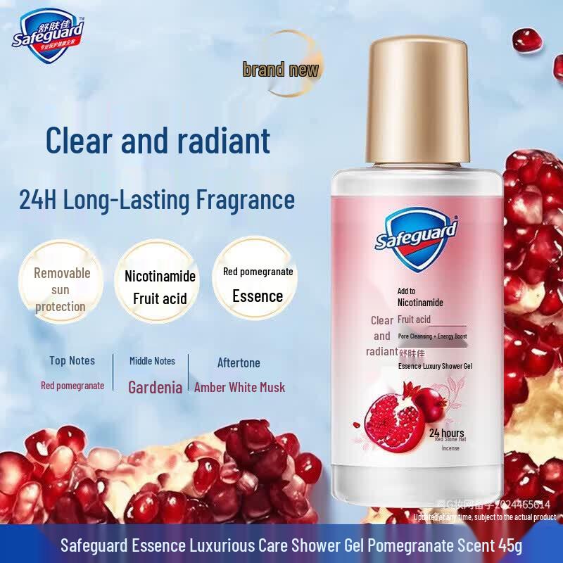 Safeguard Purifying Pomegranate Scent Shower Gel