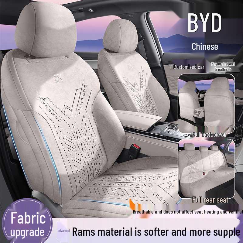 25-Model Compatible BYD Han Lams Car Seat Cushion - Half Surround, All-Season Seat Cover