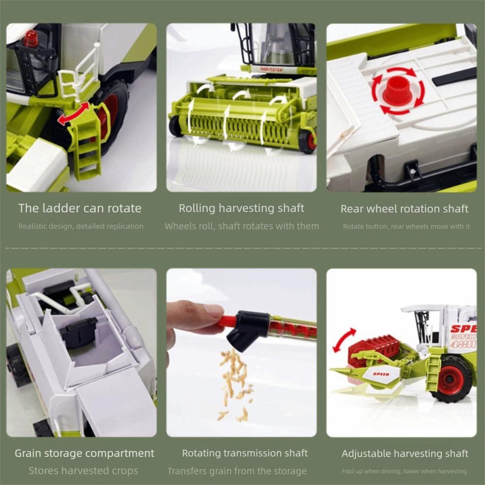 Inertial Driving Farm Tractor Toy High Simulation Farm Truck Toy  Children Gift