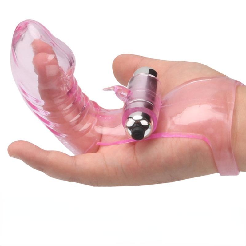 G Spot Vibrator Finger Sleeve Massage Clit Stimulate Female Masturbator Sex Toys for Women Dildos Adult Supplies Sex