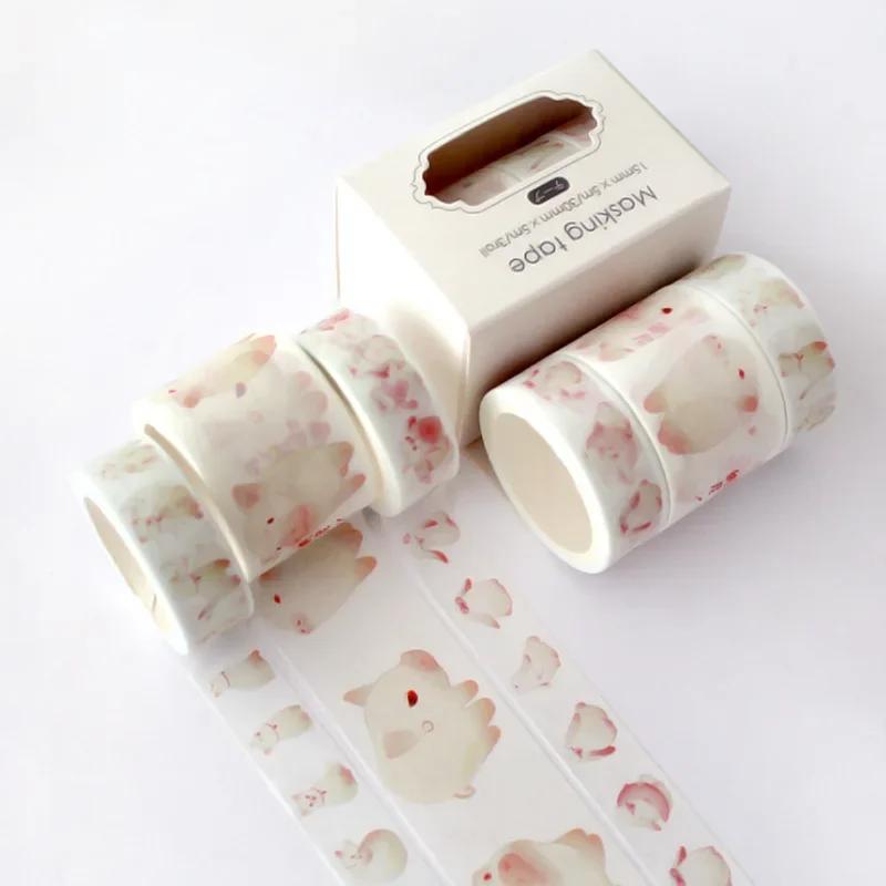 3 Rolls Per Box Landscape Series Decorative Tape Hand Account Collage DIY Decorative Materials Student Gift Decorative Tape