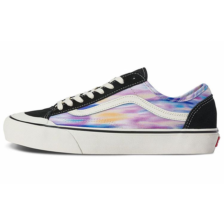 Vans Style 36 Decon Sf Fashion Low-Top Skate Shoes Unisex Sneakers Black Purple VN0A5HYR1KP