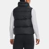 Under Armour Ua Storm Coldgear® High Neck Logo Print Down Vest Women Vests Black 1375456-001