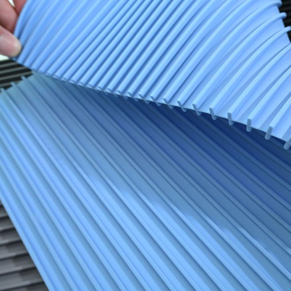 Rectangle Silicone Kitchen Mat Food Grade Insulation Placemat Silicone Drying Pad  Outdoor Cooking
