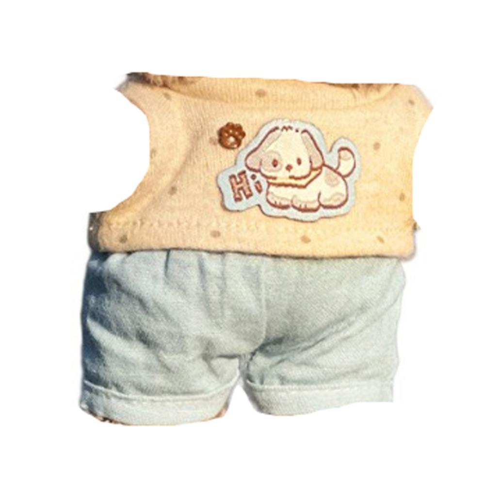 

Shorts Labubu Doll Clothes Replacement Set Mini Cotton Doll s Clothes Kids Girls Toys 1 set
