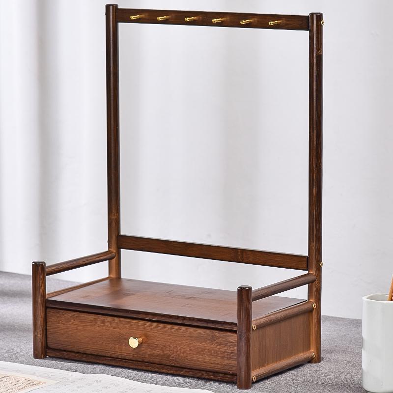 Retro Multifunctional Calligraphy Pen Holder & Brush Rack