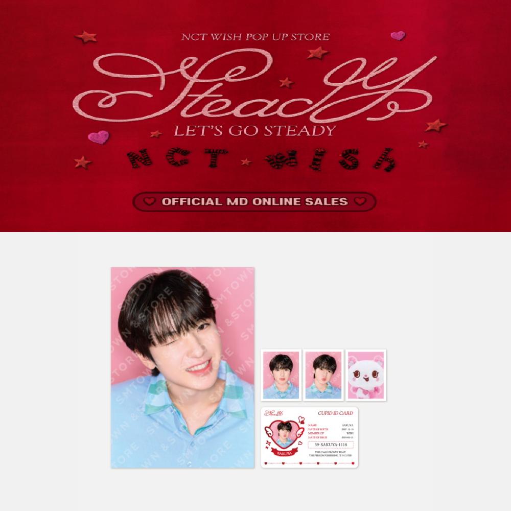 

Предварительный заказ NCT WISH POP-UP Store Let s Go Steady Photo Set SION