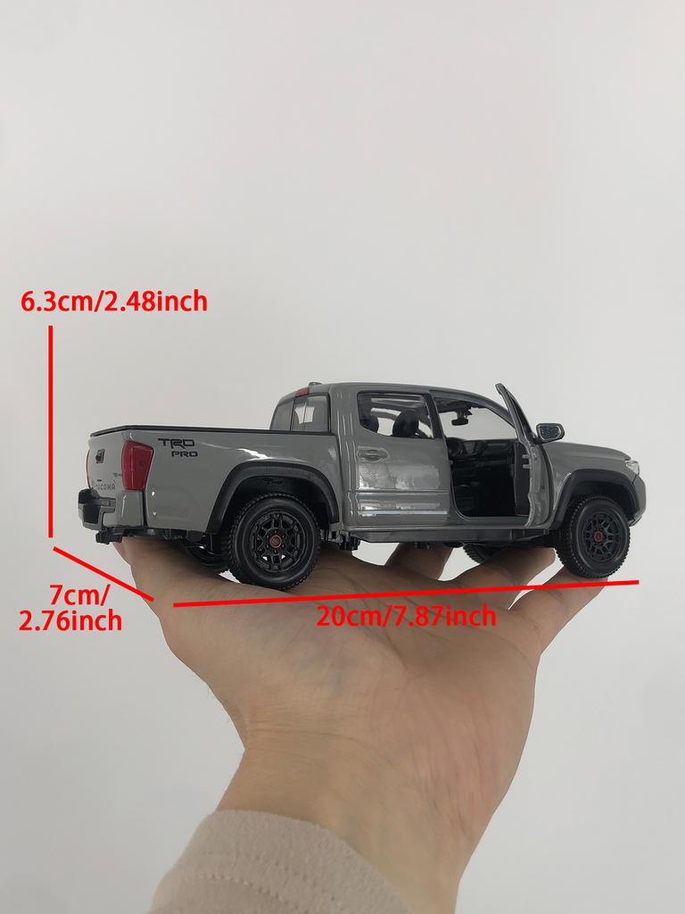 DTEZTU1 Maisto 1:27 Toyota Tacoma TRD Pro 2023 Car Model, Zinc Alloy Metal Decoration, Collectible Gift Car