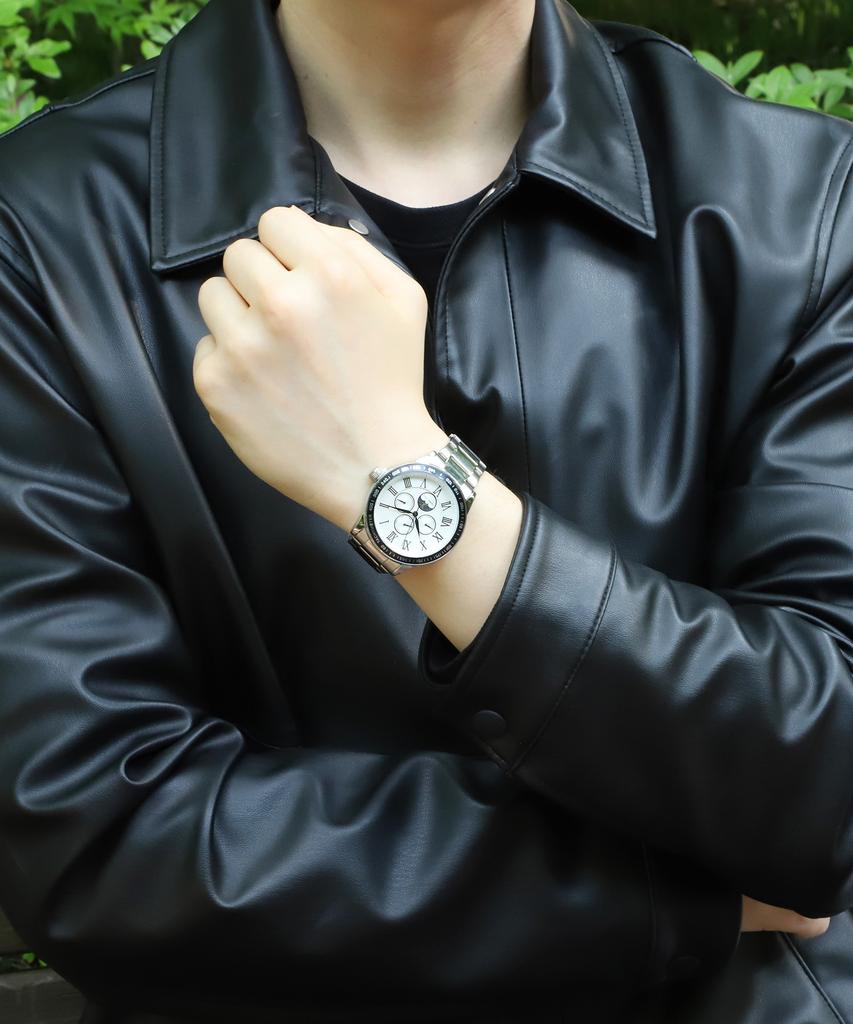 Keuliseuchyanmodeu Men'S Sun And Moon Metal Watch Cm423Wbs
