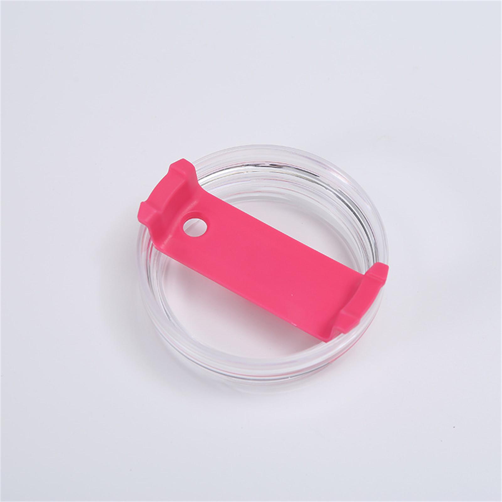 

Крышки стаканов на 40 унций, тонкая сменная крышка стакана, сменная крышка стакана с защитой от брызг и брызг One Size горячий розовый
