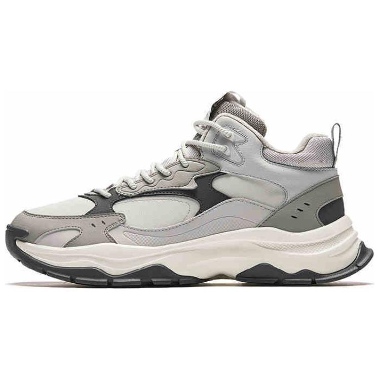 Anta Winter Cotton Shoes Dad Shoes Men Black Carbon Grey 112348984-2 42