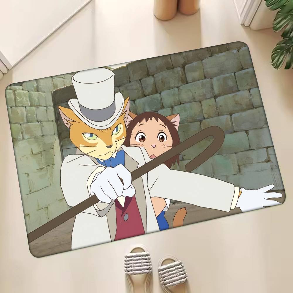 The Boy And The Heron Floor Mat Home Bathroom Absorbent Mats Anti-Slip Mats Home Decor Supplies