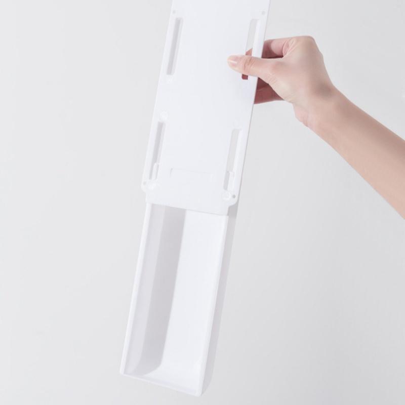 Hidden Under-Desk Storage Box, Sliding Partition Storage Box, For Home And School Desktop Storage And Organization